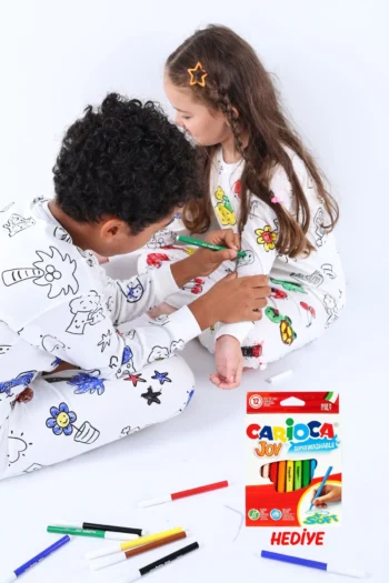 Kaliteli Vakit, Kaliteli Uyku Boyanan Çocuk Pijama Takımı